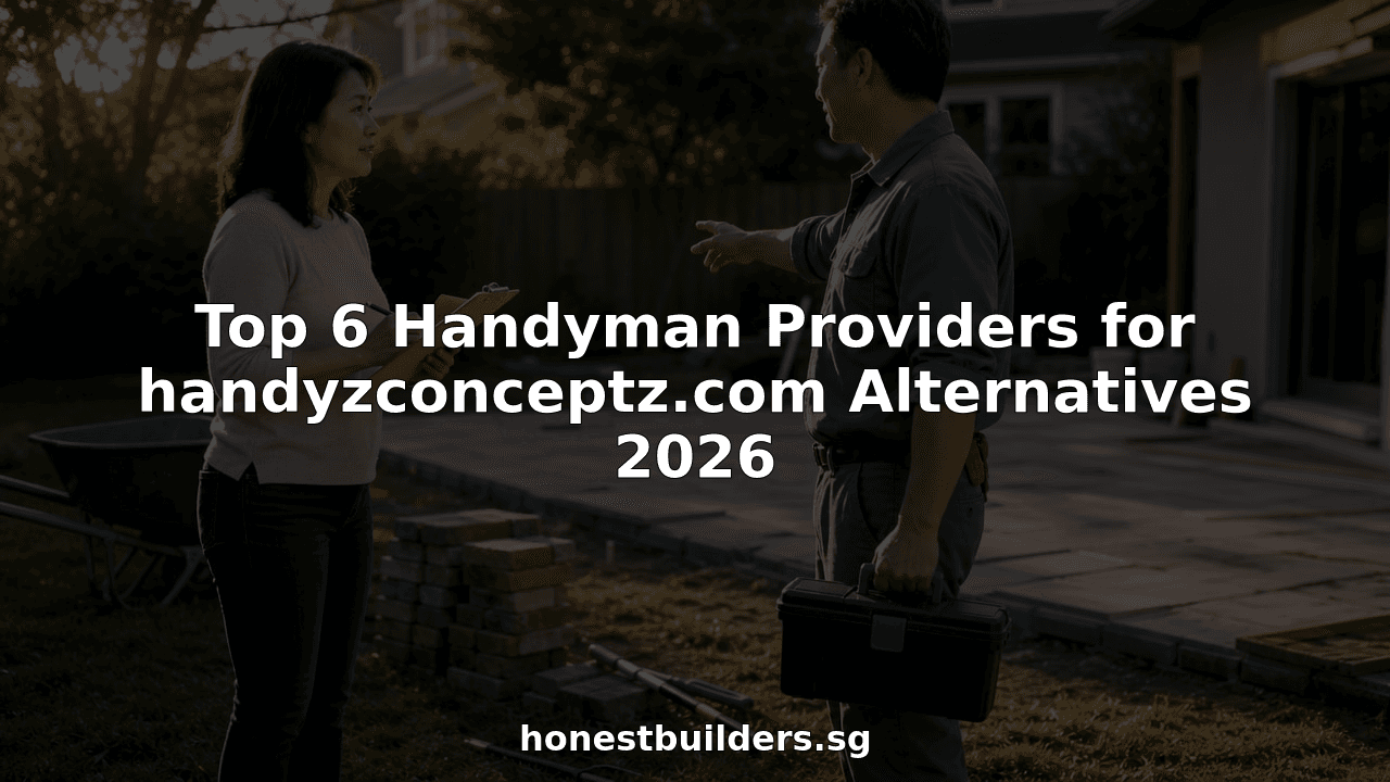 Top 6 Handyman Providers for handyzconceptz.com Alternatives 2026